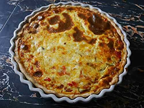 TARTE AUX LEGUMES ET BROUSSE