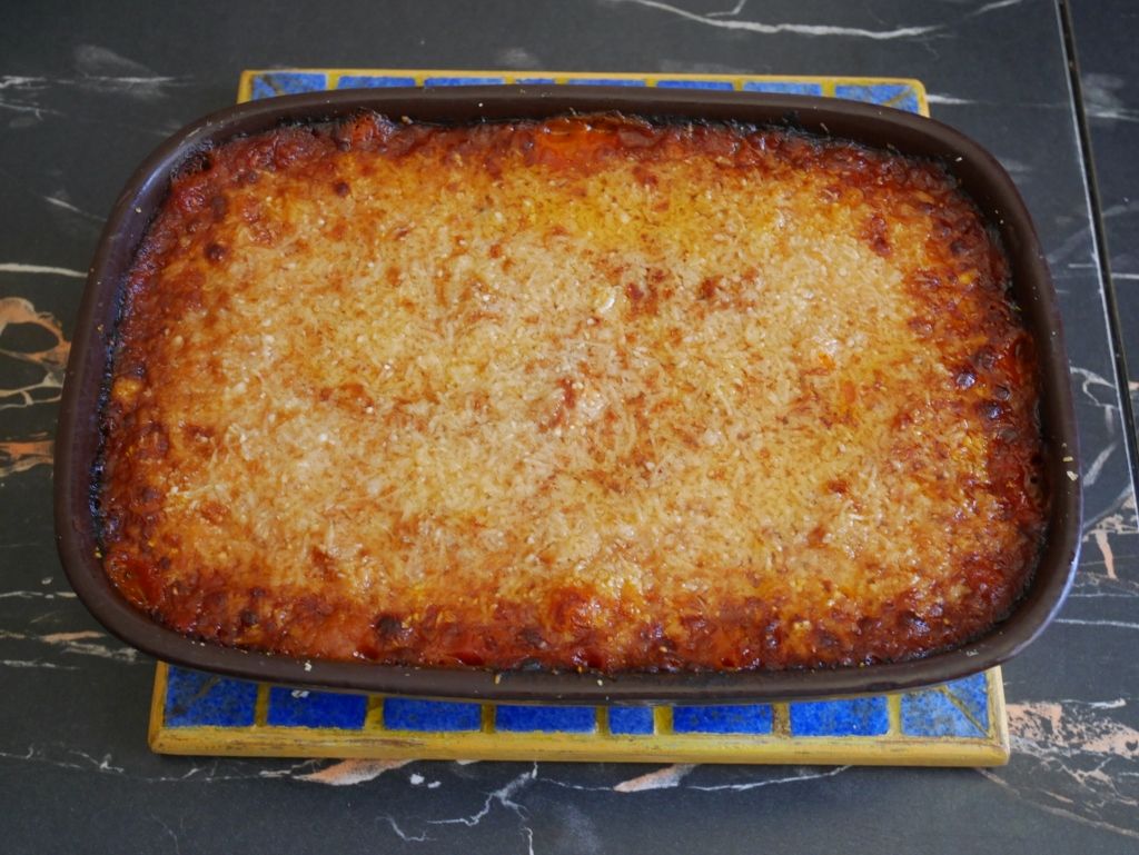 GRATIN DE POLENTA AU FROMAGE