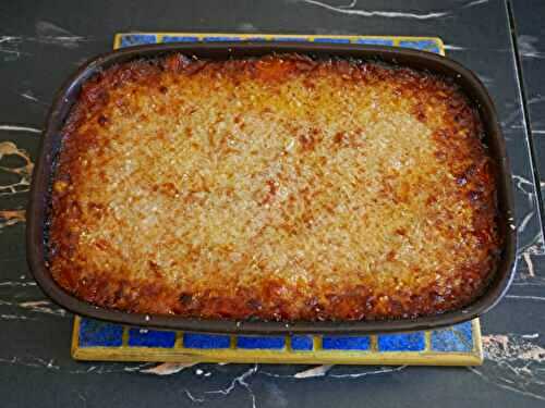 GRATIN DE POLENTA AU FROMAGE