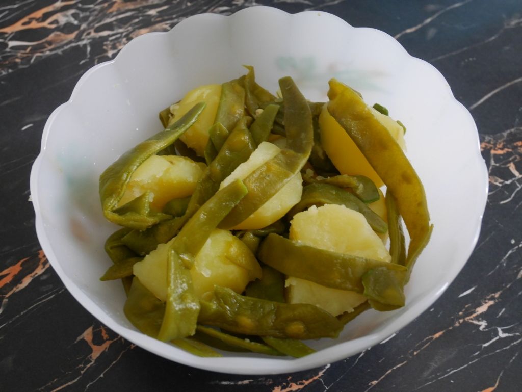 SALADE D’HARICOTS VERTS ET POMMES DE TERRE