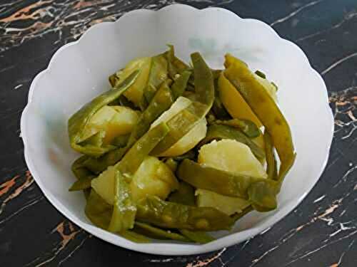 SALADE D’HARICOTS VERTS ET POMMES DE TERRE