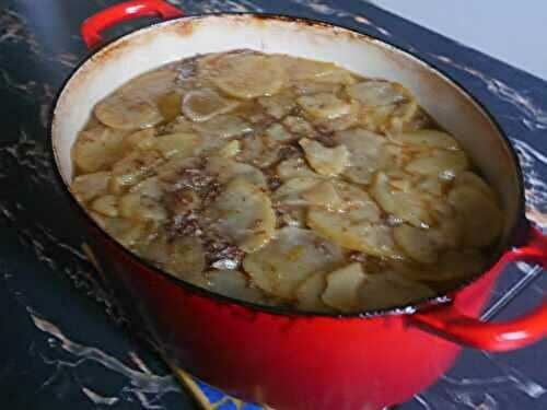 BAECKEOFFE DE CANARD AUX EPICES DE NOEL  ET FRUITS SECS