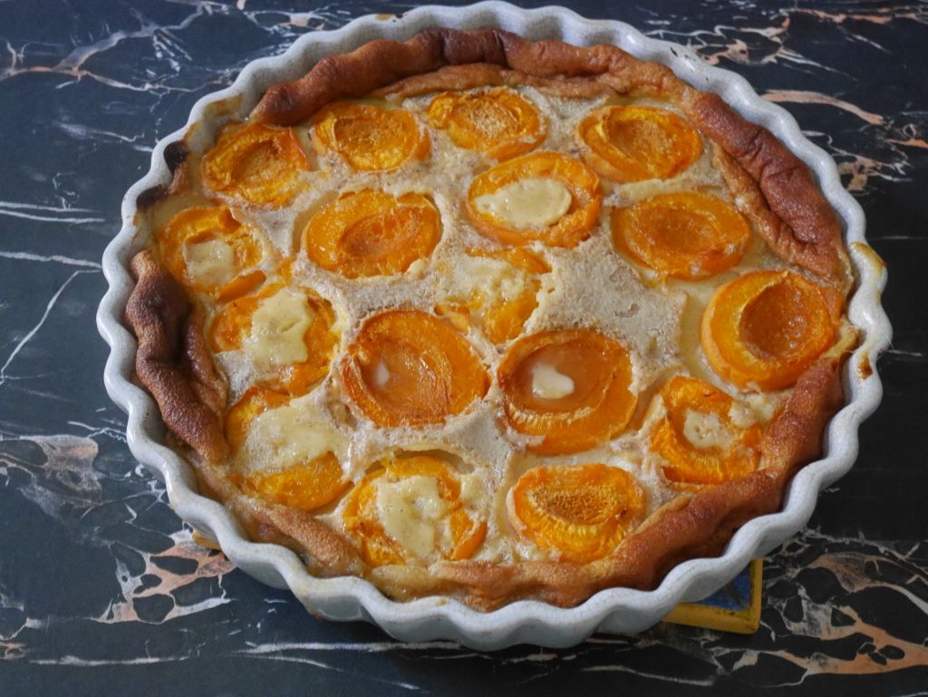 FLAN AUX ABRICOTS ET LAIT DE COCO