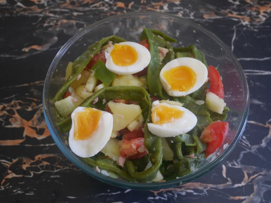 SALADE D'HARICOTS VERTS ET TOMATES