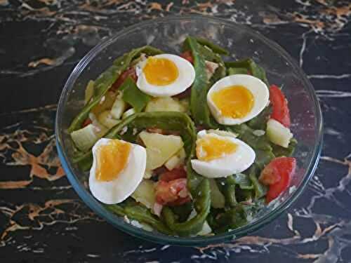 SALADE D'HARICOTS VERTS ET TOMATES