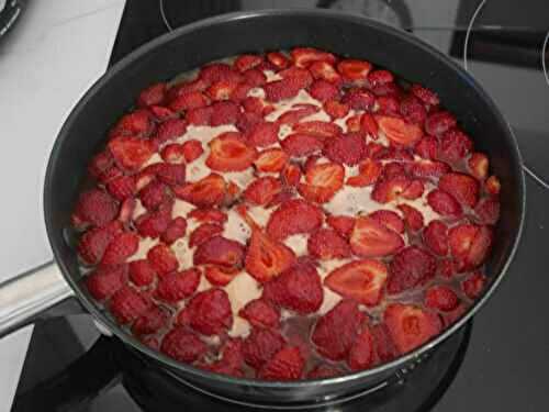 CONFITURE DE FRAISES