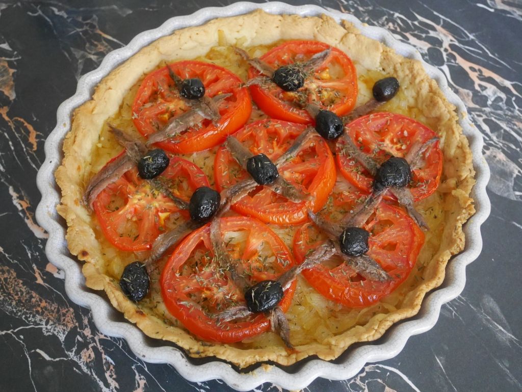 TARTE AUX ANCHOIS FACON PIZZA