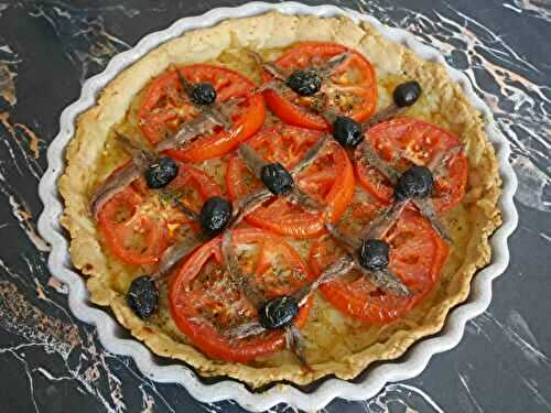 TARTE AUX ANCHOIS FACON PIZZA