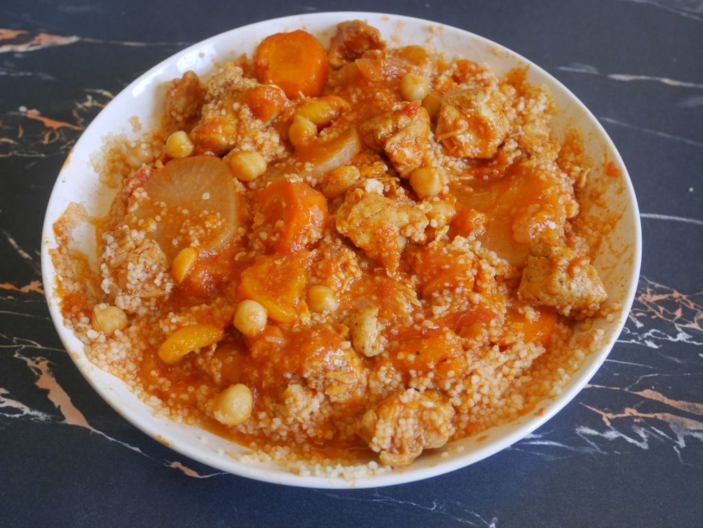 TAJINE DE POULET AUX LEGUMES