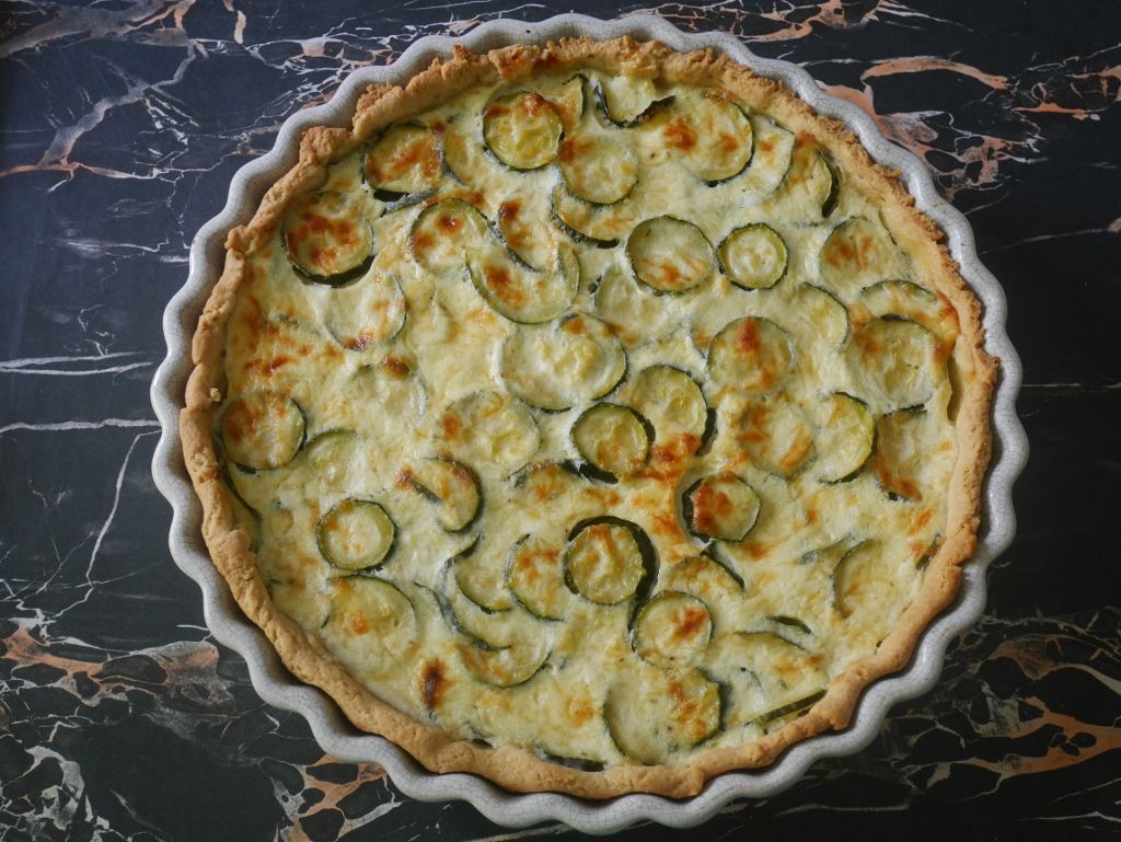 TARTE AUX COURGETTES