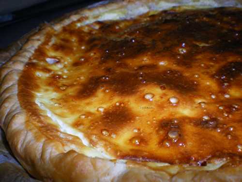 Quiche aux courgettes et lardons