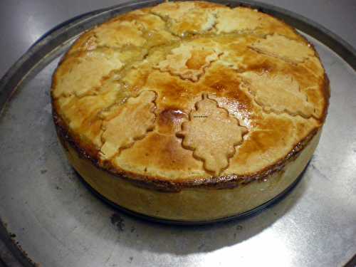 Tourte au Pâtisson et à la Volaille