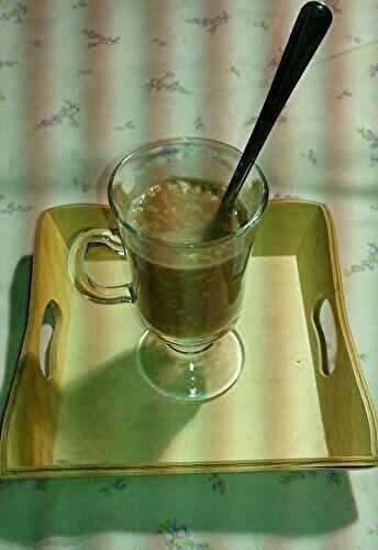 Lait d'avoine chocolaté