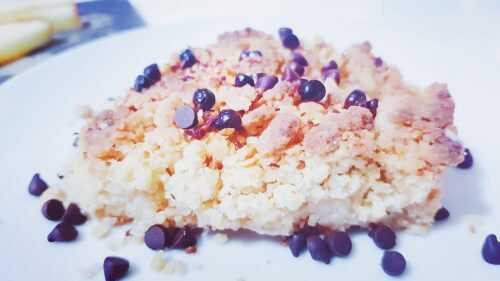 Crumble Veggie aux pommes et amandes !