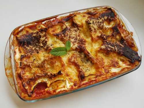 Lasagnes express aux légumes