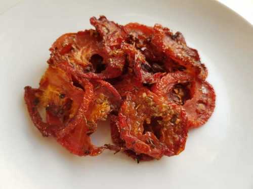 Tomates séchées au four - Lily Gourmandises