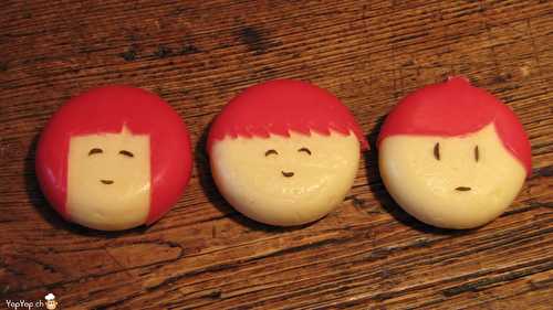 Comment faire un visage en babybel - YopYop.ch - La cuisine amusante