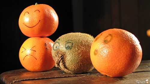Comment faire un visage sur une mandarine ou tout autre plat cuisiné