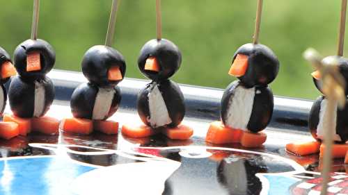 Recette des pingouins amuse bouche - YopYop.ch la cuisine amusante