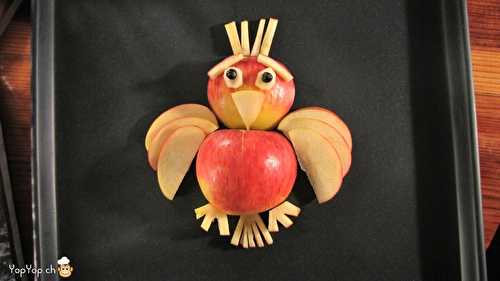 Vous prendrez bien une pomme oiseau pour le dessert ?