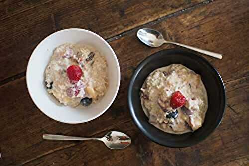 Recette du bircher muesli