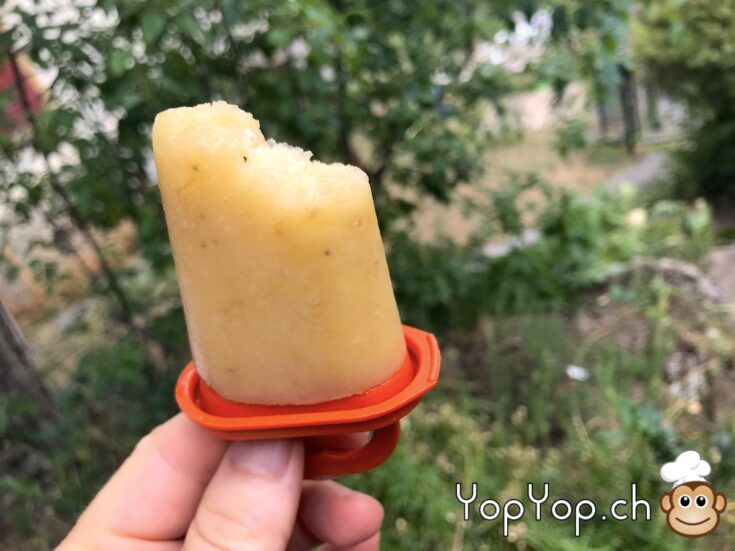 Recette de la glace à la banane