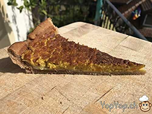 Recette de la tarte à la courge
