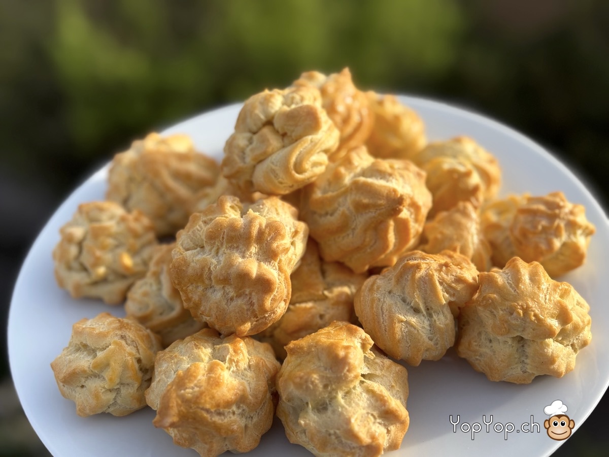 Recette des choux à la crème pâtissière
