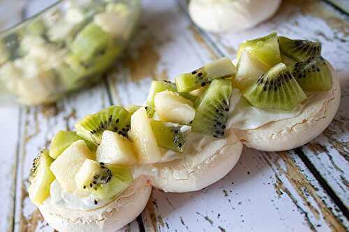 Pavlova poire kiwi