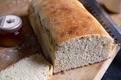 Pain de mie aux blancs d'oeufs