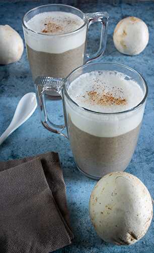 Cappuccino forestier au bon goût de champignons