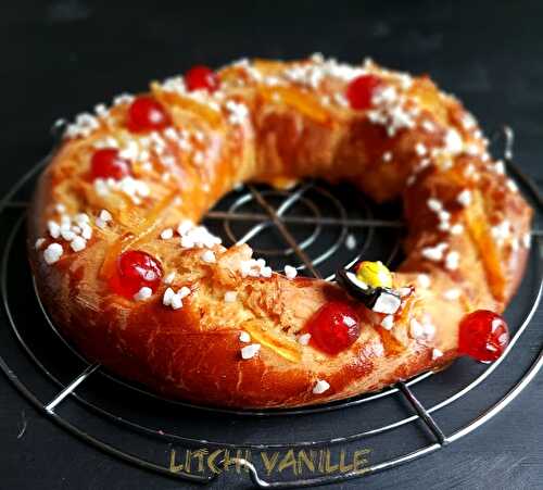 Couronne des rois aux fruits confits