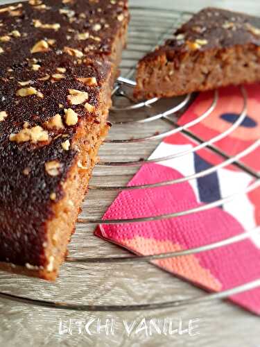 Gâteau au raisin noir sans sucres ajoutés