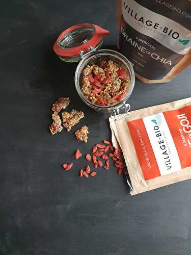 Graine de chia, muesli croquant