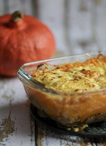 Gratin de canard au potimarron moelleux et savoureux