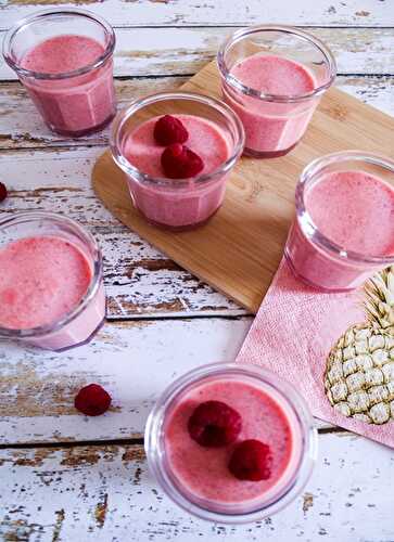 Mousse légère aux fruits rouges / recette anti gaspi