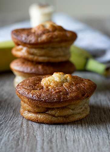 Muffins banane choco moelleux et savoureux
