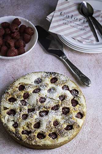 Gâteau léger à la framboise, super facile