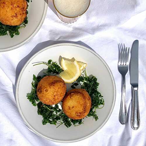 Croquettes aux crevettes grises