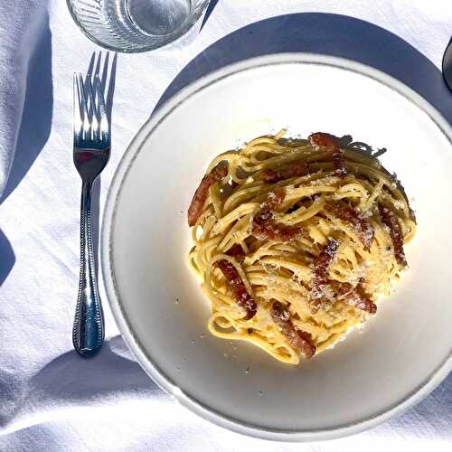 Pasta alla carbonara