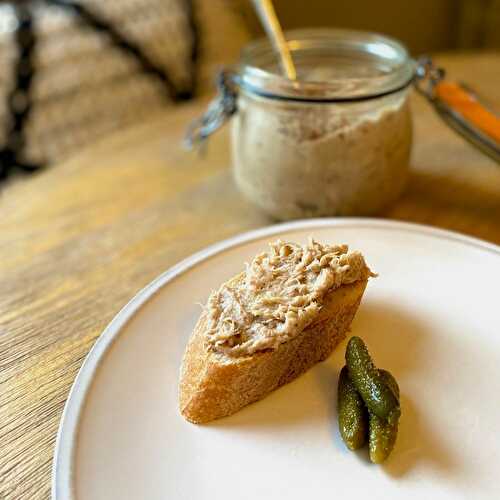 Rillettes de poulet zéro gras