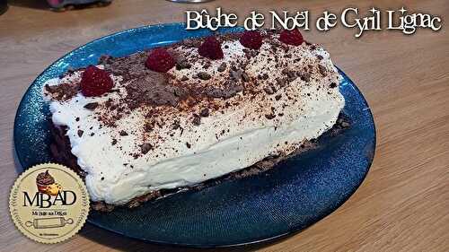 Bûche de noël - Recette Cyril Lignac