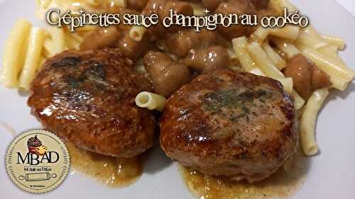 Crépinettes sauce champignons au cookéo