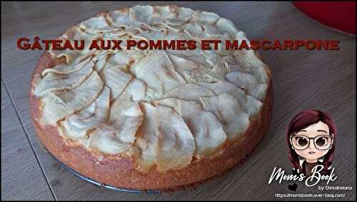 Gâteau aux pommes et mascarpone