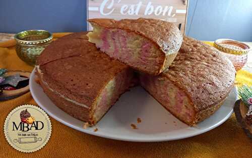 Gâteau Zébré Rose - L'atelier de Roxane