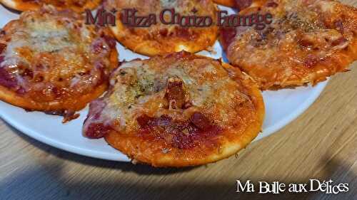 Mini Pizza chorizo fromage