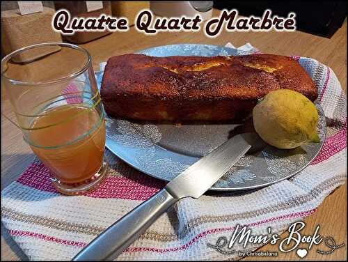 Quatre quart marbré