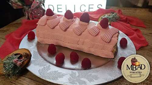 Roulé à la framboise