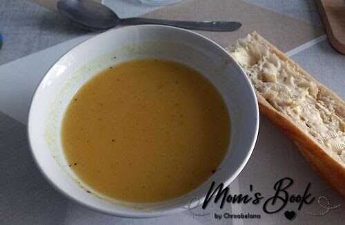 Soupe à la courgette et carotte