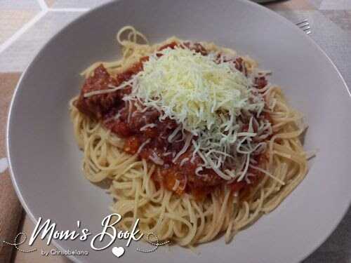 Spaghettis au corned beef